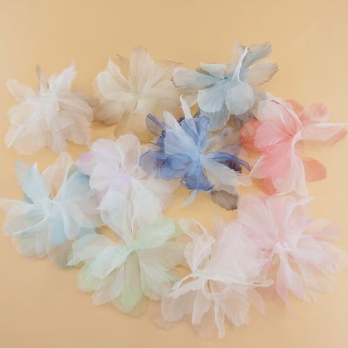 花海大世界diy绢花缝纫花水墨花