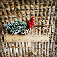 Сосновые конусы+белый мороз Xiaosong