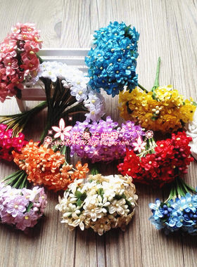 小花组合手工花环材料
