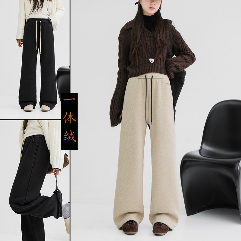 骄骄虎女大童加绒裤子2025冬季新款加厚糯米绒直筒裤长裤7545,童装/婴儿装/亲子装,裤子,淘宝优惠券,粉丝福利购,淘宝优惠卷