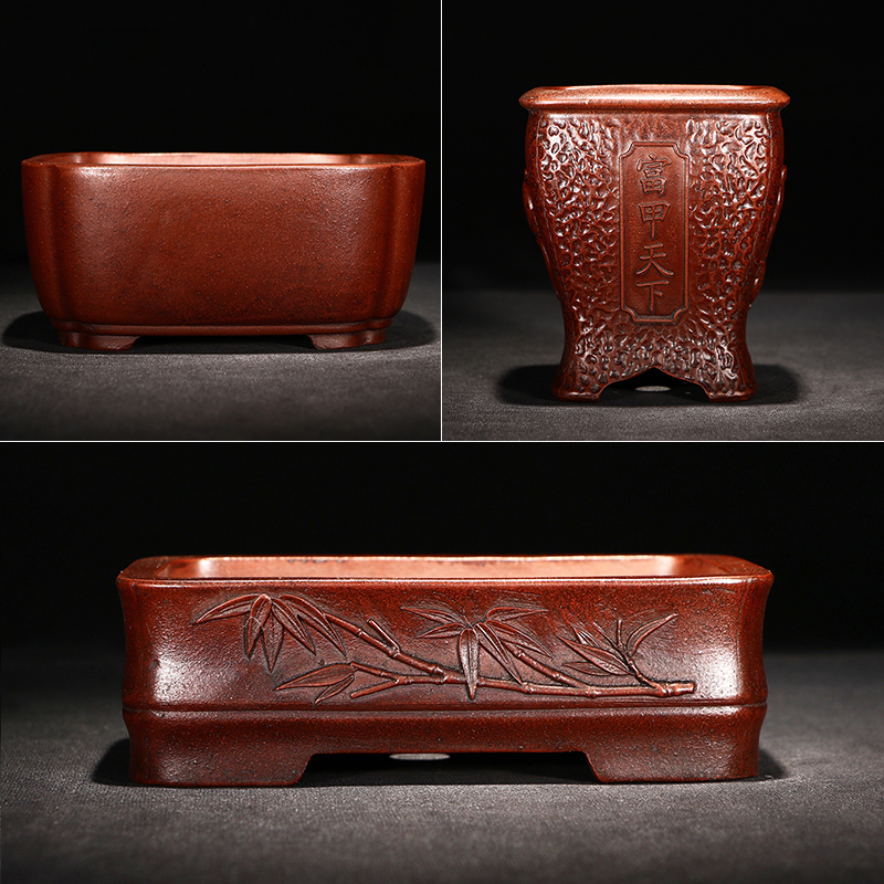 紫砂古典古朴雅致透气