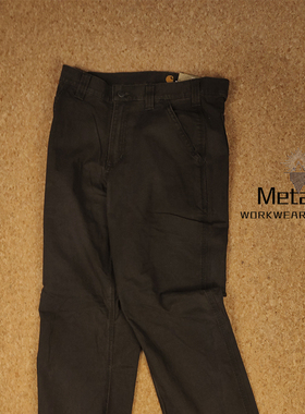 大码特价Carhartt Relaxed Fit卡哈特主线工装裤直筒宽松工装长裤