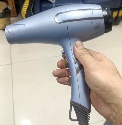 维修美发工具火之凤吹风机电机晃动开关更换通电接触不良加热异常