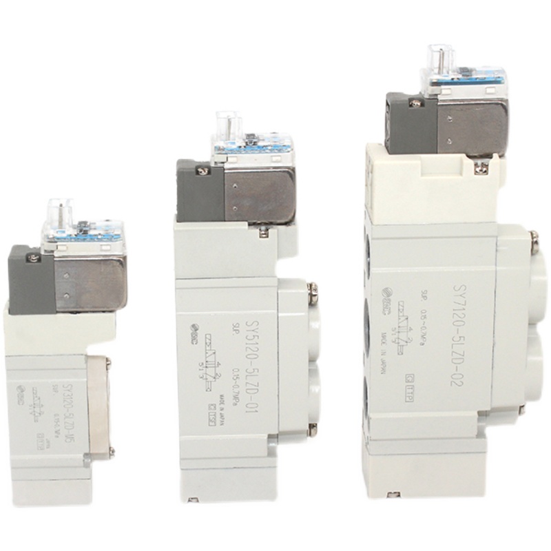 SMC电磁阀SY510/50/530-4/5/6LZD/GD/LZE/GZ/DZD-01-C4C6C8