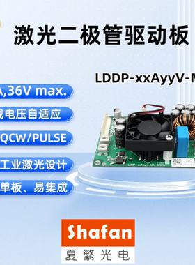 LDDP-xxAyyV-MA激光电源板LD驱动板25A24V电压自适应工业高品质