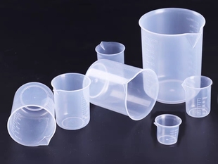 塑料烧杯刻度量杯食品级厨房用量杯20ml-2000ml量桶PP聚丙烯量筒