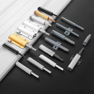 柜门反弹按压拉手抽屉隐形闭门器自动关门滑轮吊轨玻璃吊轨推拉门