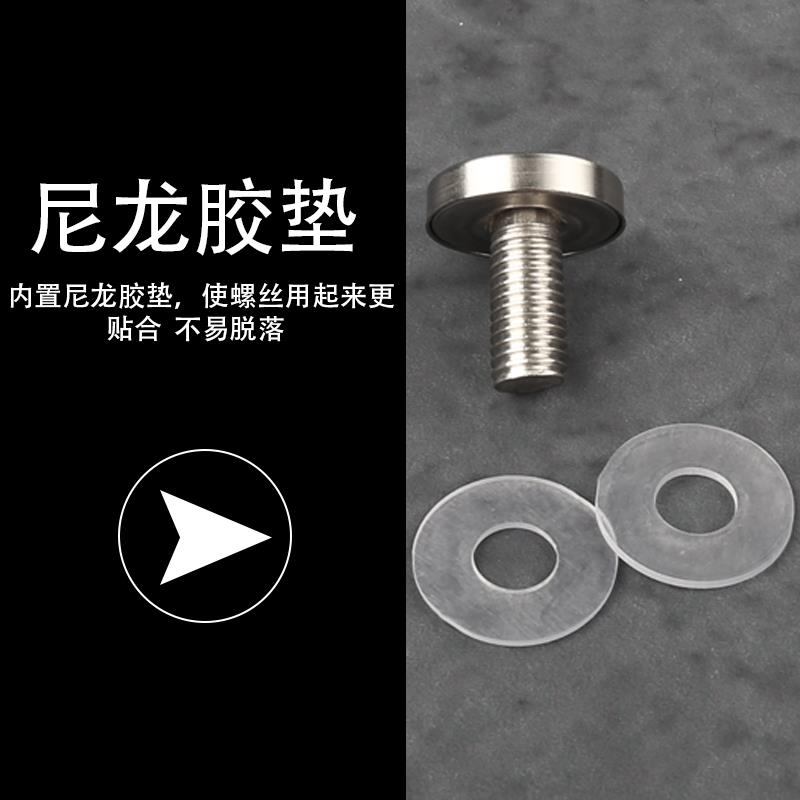 广告钉亚克力螺丝镜装饰盖牌固定订镜面201玻璃扣膨胀帽墙不锈钢