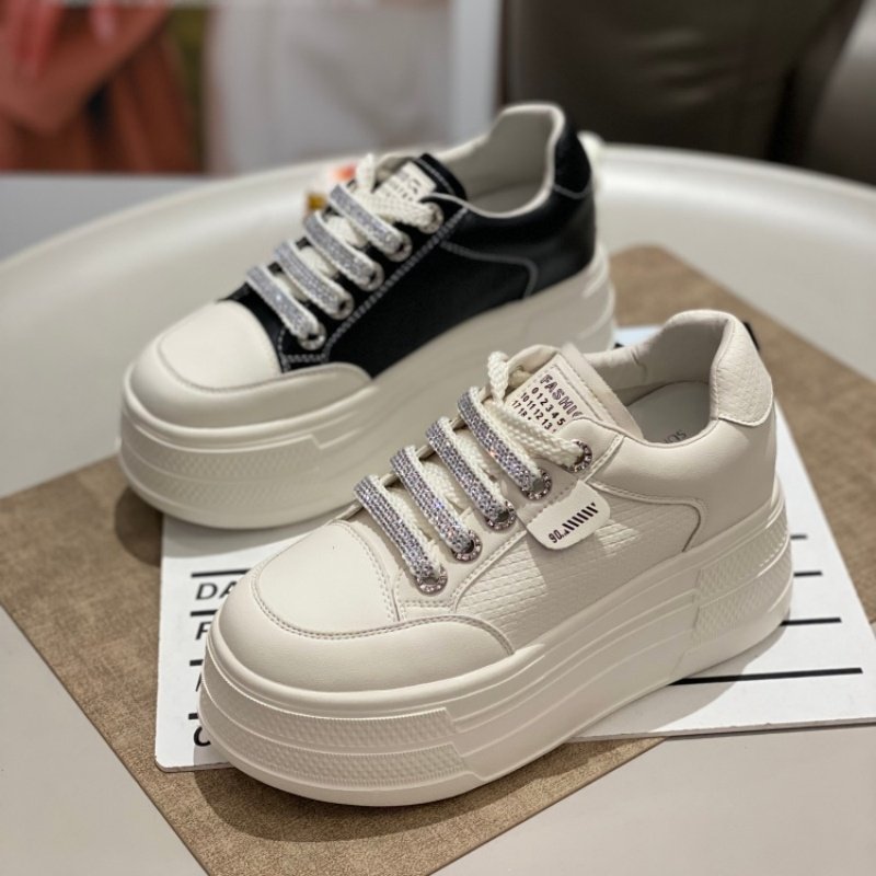 小白鞋女款2025年新款圆头网面舒适系带时尚运动跑步鞋休闲阿甘鞋,女鞋,时尚休闲鞋,淘宝优惠券,粉丝福利购,淘宝优惠卷