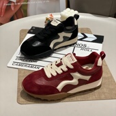 女款 百搭单鞋 2025年新款 德训鞋 休闲时尚 系带厚底轻便阿甘鞋 运动鞋