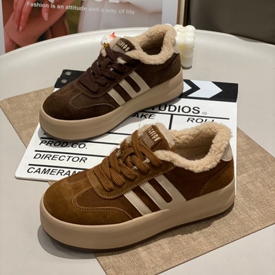 德训鞋女款2025年新款复古休闲