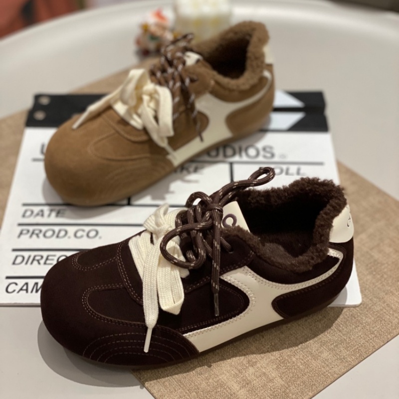 德训鞋女款2025年新款复古