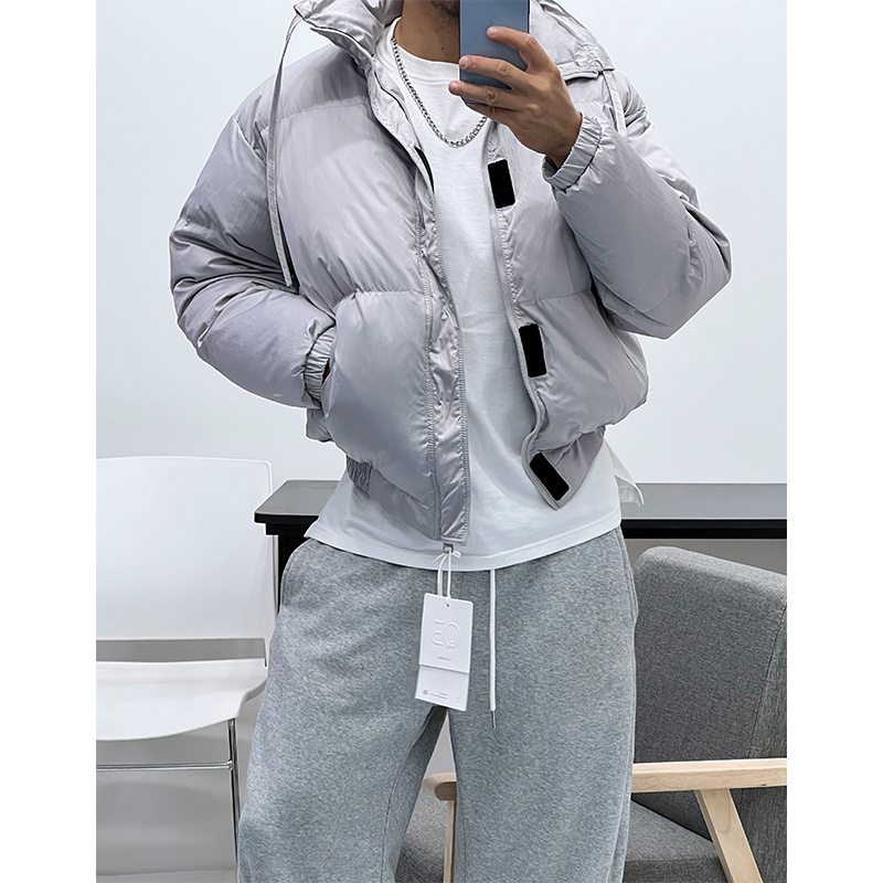 短款蓬松加厚羽绒服面包服！
