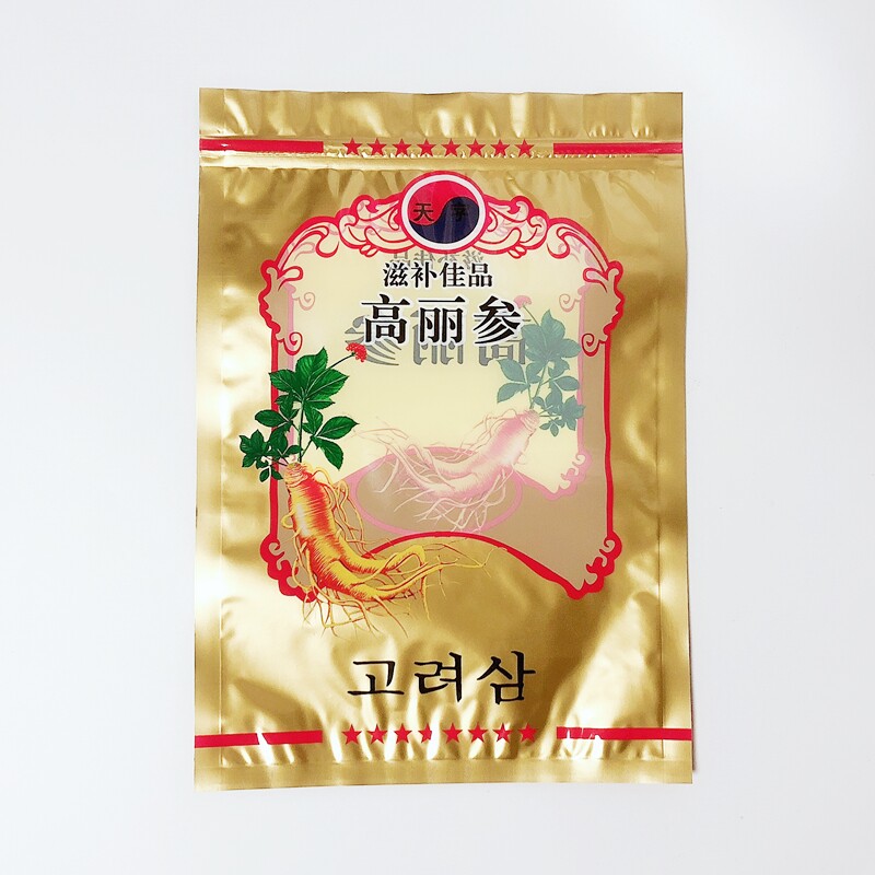 韩国高丽参包装袋别直参人参片塑料透明自密封口食品礼品袋子包邮