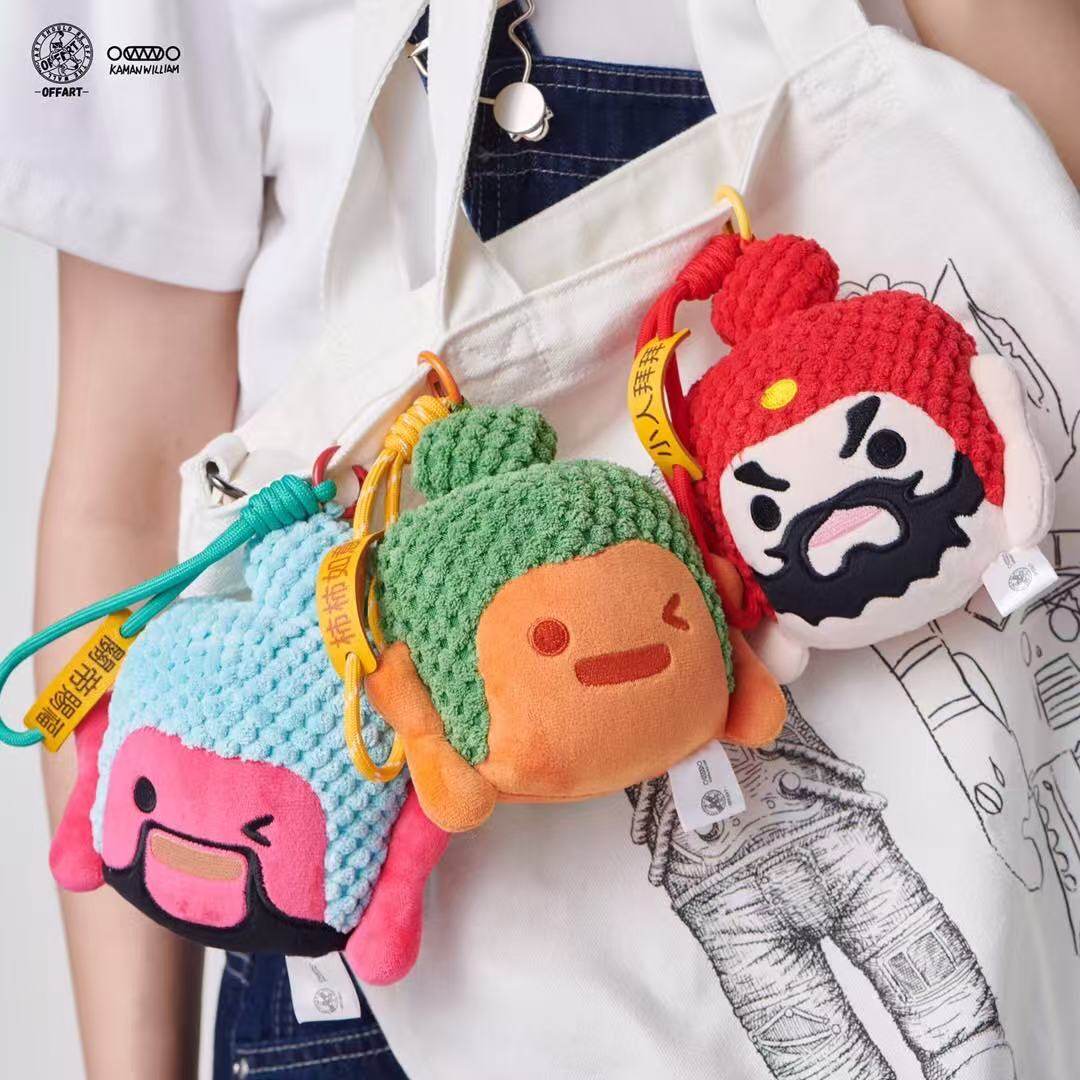 正品OFFART 0K佛万事潮玩盲盒 毛绒挂件手办送礼女生礼物