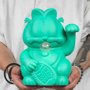 ZCWO正版瞌睡加菲猫招财猫千万两潮玩手办摆件礼物潮流玩具收藏品