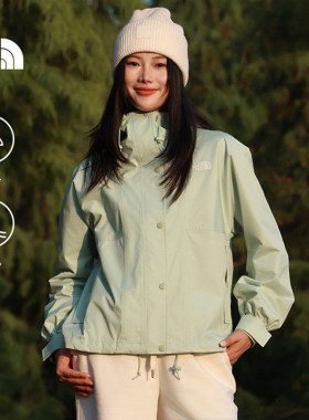 TheNorthFace冲锋衣女2026春夏户外徒步登山防水硬壳外套8KDA