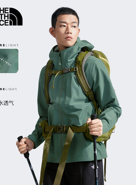 北面冲锋衣男26春夏新款单层外套户外硬壳登山服防风夹克上衣8DF0