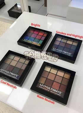 Sa姐英国购 NYX16色眼影盘 warm neutrals 小香替代 现！货！
