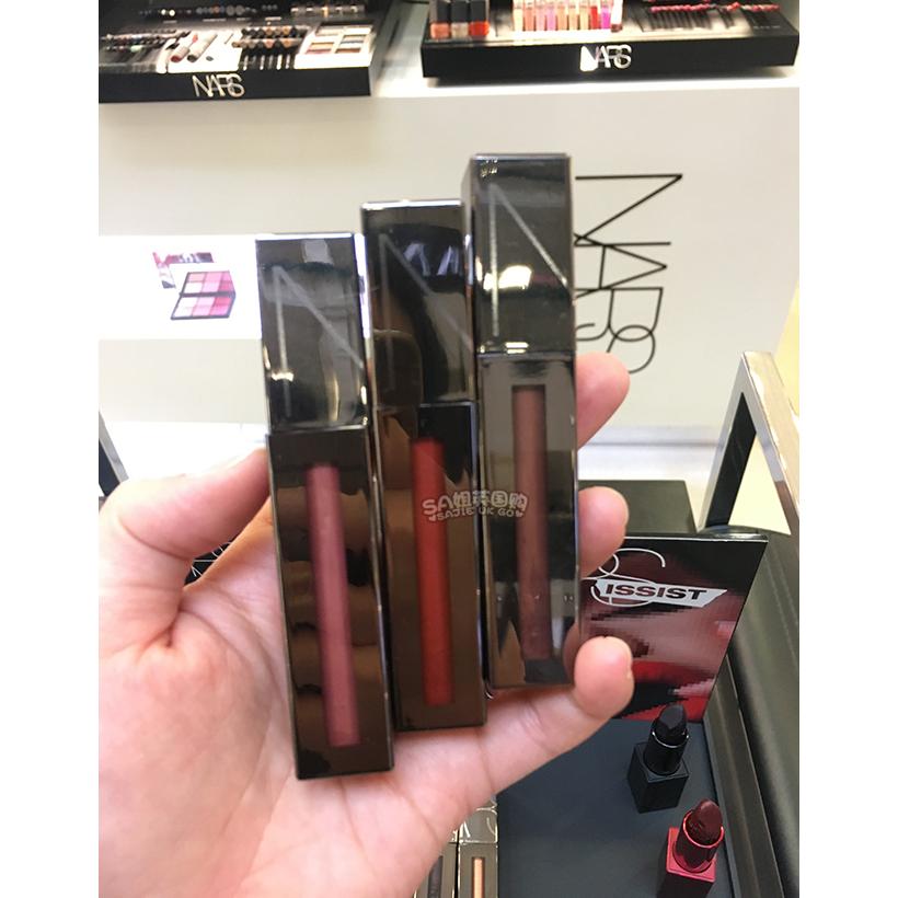 NARS 限量 黑金银管唇釉 pierce 现