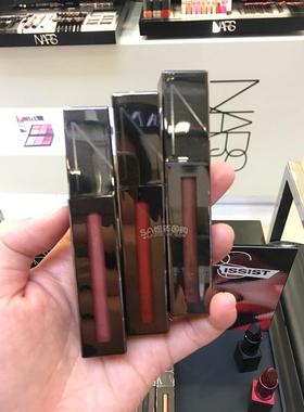 NARS 限量 黑金银管唇釉 pierce 现