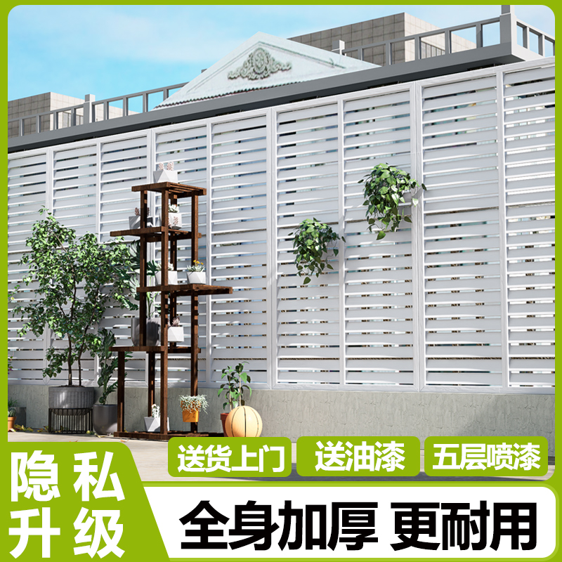 保护隐私深度防腐耐用实木栅栏