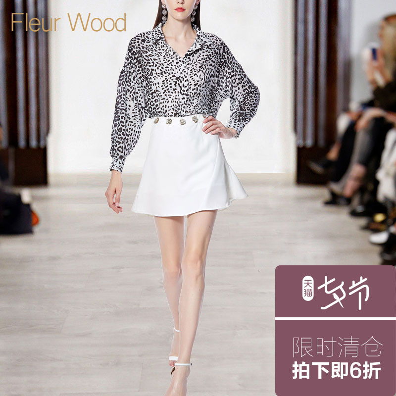 FLEUR WOODÏļ¾³ÄÉÀÅäȹ×ÓÏÔÊÝÑóÆøÌ×װŮʱÉÐÁ½¼þÌ×2018пîÅ®×°