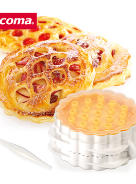 捷克/tescoma DELICIA系列 进口多功能馅饼制作器 格子饼模具