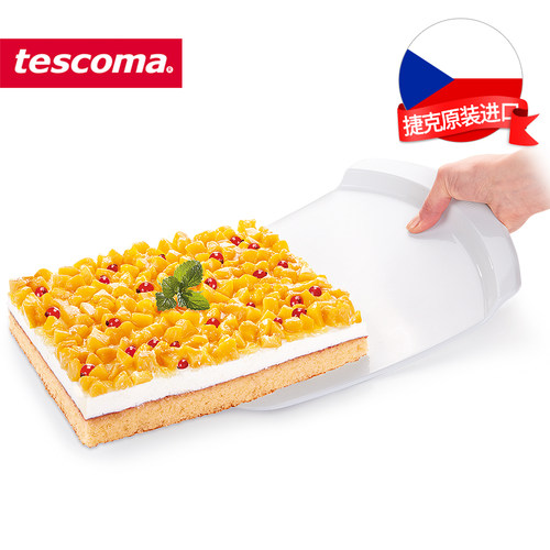捷克tescoma移动蛋糕托盘铲