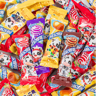 阿尔卑斯棒棒糖儿童零食水果糖硬糖果喜糖网红情人节礼物散装批发