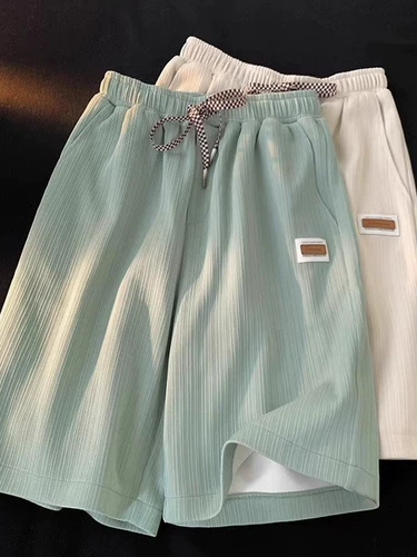 Шелковые летние тонкие шорты, спортивные баскетбольные штаны, оверсайз