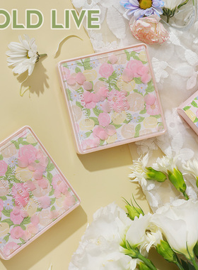 HOLD LIVE巴黎花园眼影盘 奶茶大地色小众花瓣哑光棉花糖兔兔眼影