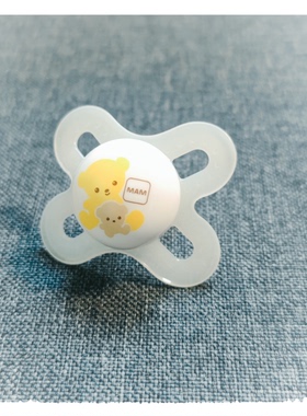 美安萌安抚奶嘴 扁头安抚奶嘴0-6婴儿安睡型 安抚奶嘴  MAM美安萌