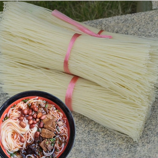 青树坪干米粉大米湖南双峰特产炒粉粗细汤粉5斤家庭装 米线 袋装