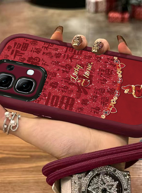 适用A6GT闪福葫芦OPPOA97手机壳A96/A95本命年A93S新款A72女58X防摔32保护套A5PRO马年A3i全包A2M/A1红色2026