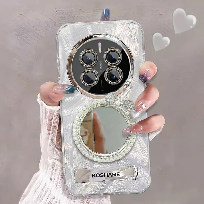 适用华为mate系列蝴蝶结手机壳