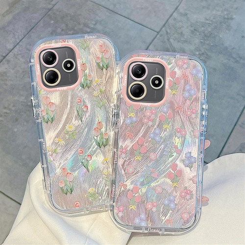 适用红米note系列郁金香手机壳