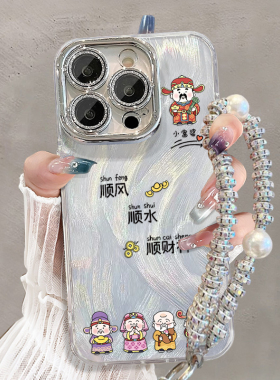 适用苹果15promax手机壳16新款17air国风创意14plus电镀iPhone13硅胶12保护套xsmax高级感8男7女款11防摔x外