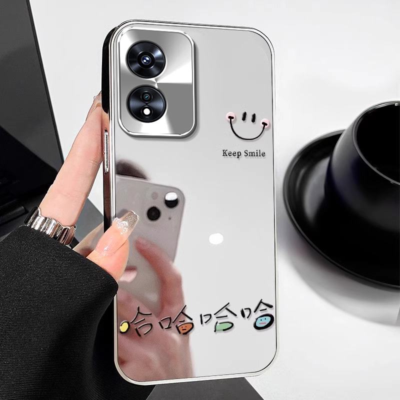 适用OPPOA系列笑脸哈哈手机壳