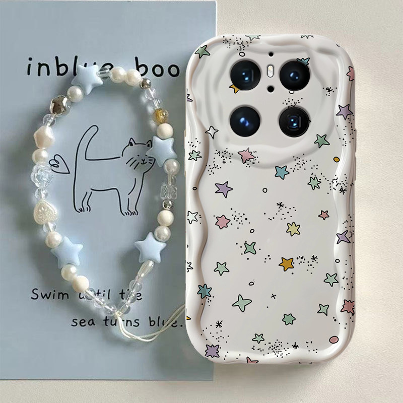 适用泼墨星星华为mate70pro+手机壳60RS外壳50E硅胶40轻奢风30少女20保护套新品防摔huawei专用全包爆款奢华