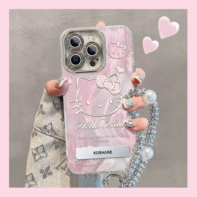 适用苹果系列KT猫手机壳