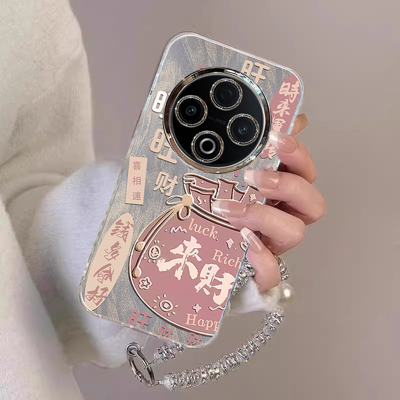 适用VIVOY系列发财钱袋手机壳