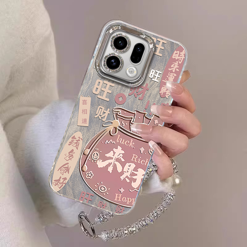 适用OPPOFindX9系列钱袋手机壳