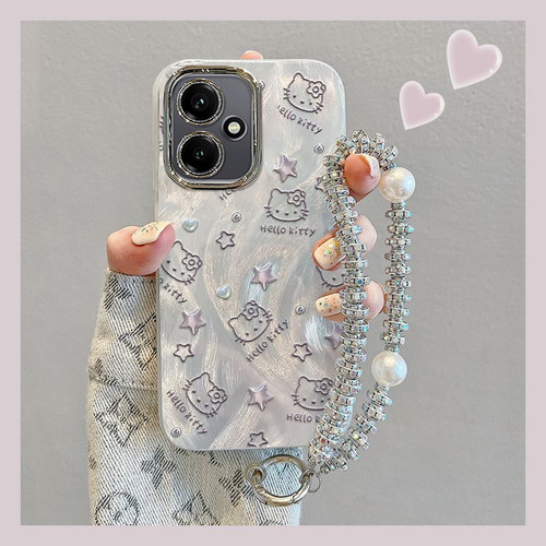 适用荣耀系列爱心KT猫手机壳