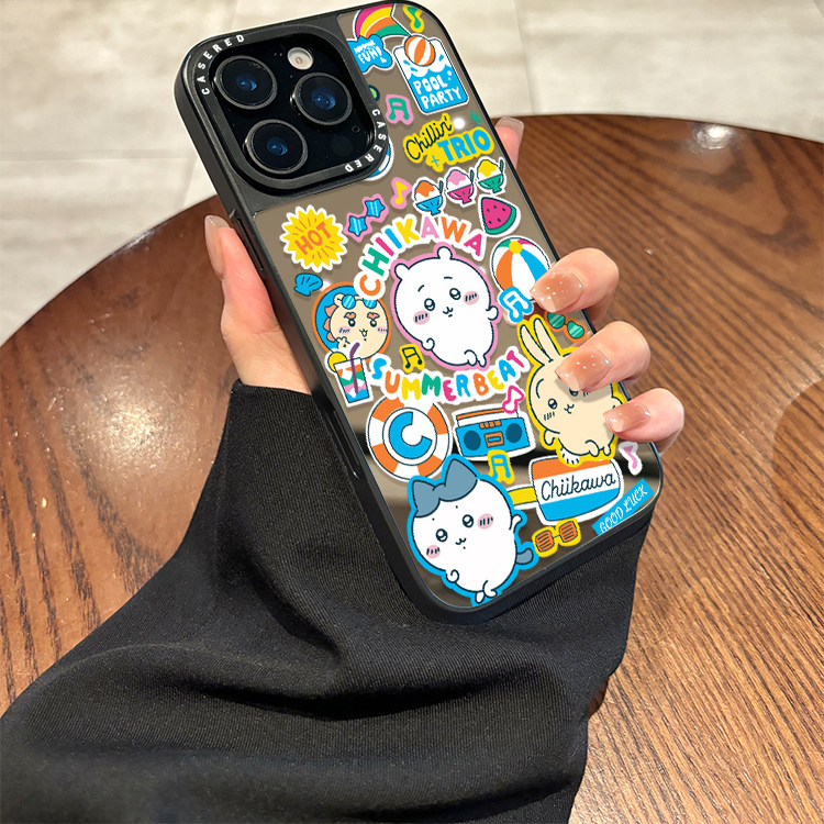 适用吉伊卡哇苹果16E手机壳iPhone15promax外壳14plus可爱13少女12全包11防摔保护套专用新款刀锋镜面乌萨奇,3C数码配件,手机保护套/壳,淘宝优惠券,粉丝福利购,淘宝优惠卷