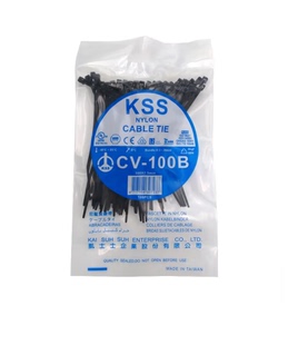 代理原装进口 凯士士KSS尼龙扎带CV-100B 2.5*100mm 束线带100PCS