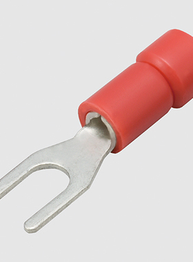 台湾KSS易进式Y型绝缘端子/双铜套端子SV端子EYF1.25-3/2-4/5.5-5