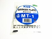 凯士士KSS 标志铭牌MT 台湾进口原装 电缆标牌 扎带标牌100只