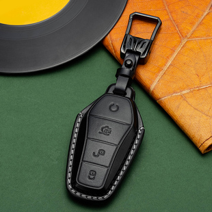 比亚迪海豚钥匙套真皮海鸥车钥匙包专用高档遥控保护扣壳锁装饰品