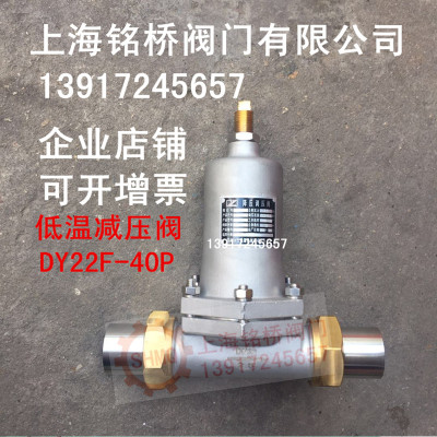 不锈钢低温减压阀 低温调压阀 液氧 液氮气 液化气减压阀DN25 1寸